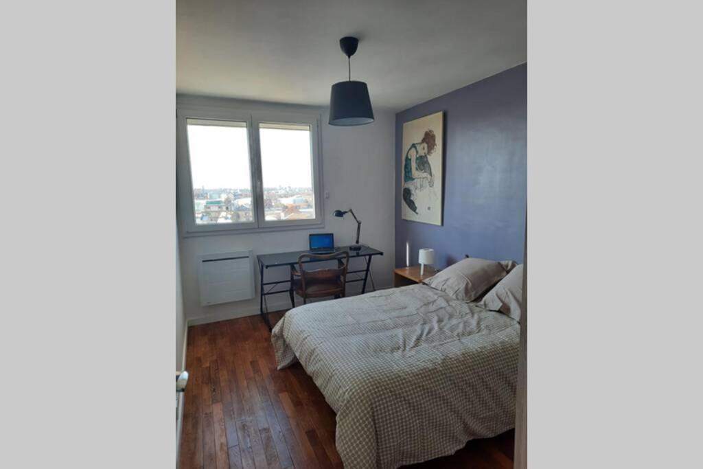 Appartement 70M² 3 Chambres Avec 3 Lits 2 Places Troyes Kültér fotó