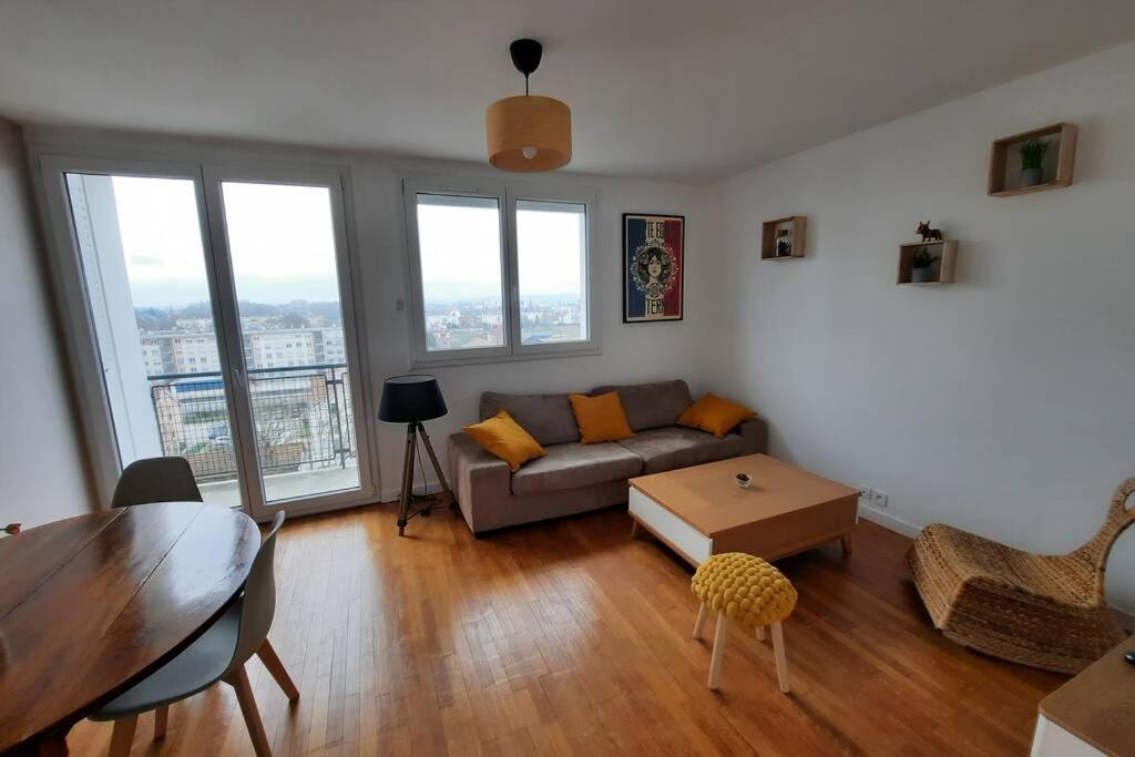 Appartement 70M² 3 Chambres Avec 3 Lits 2 Places Troyes Kültér fotó