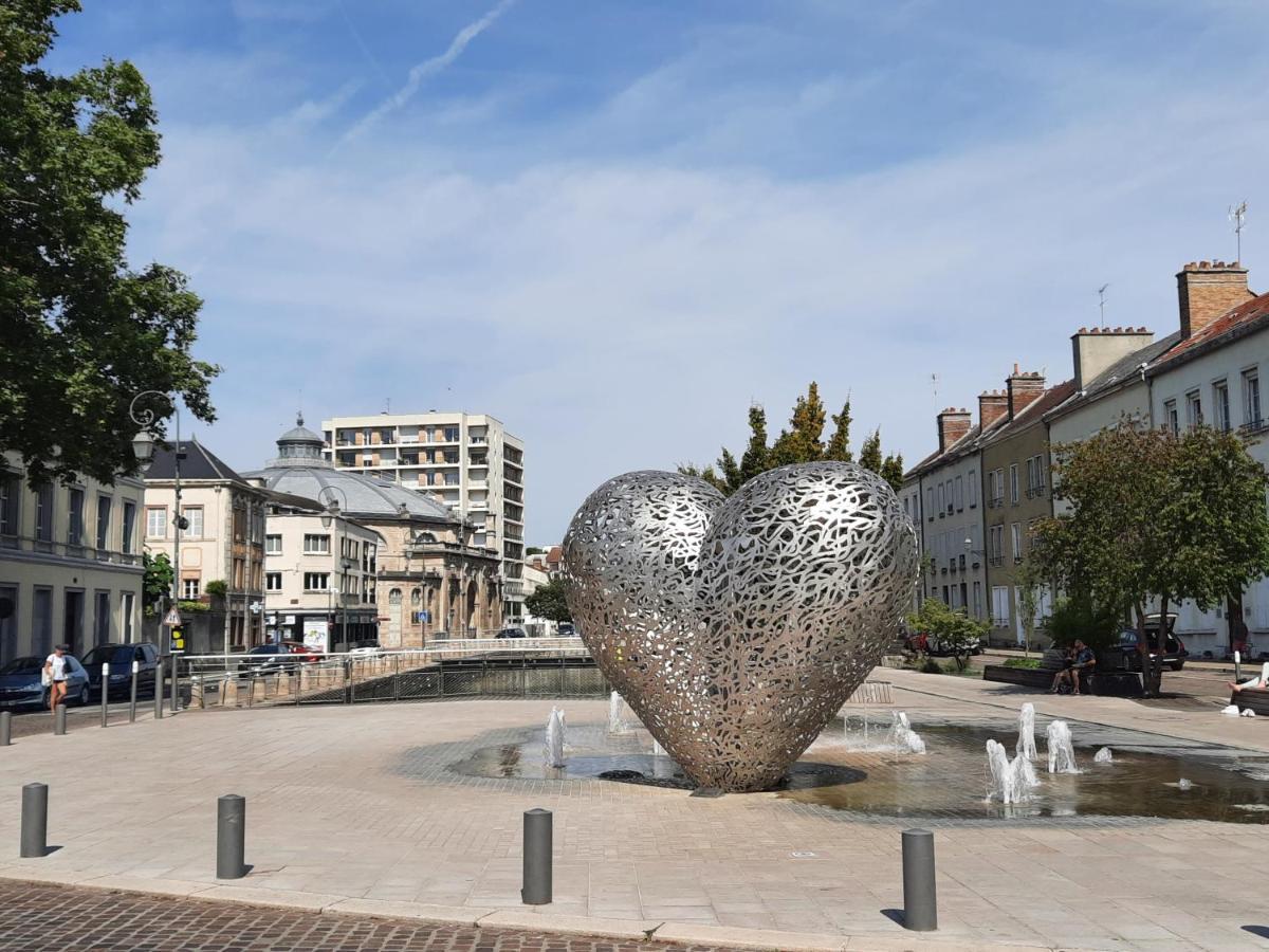 Appartement 70M² 3 Chambres Avec 3 Lits 2 Places Troyes Kültér fotó